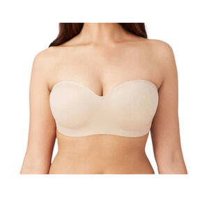 Wacoal 854372 Staying Power wire free strapless bra tan size 38D